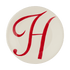 Letter Monogram Plate