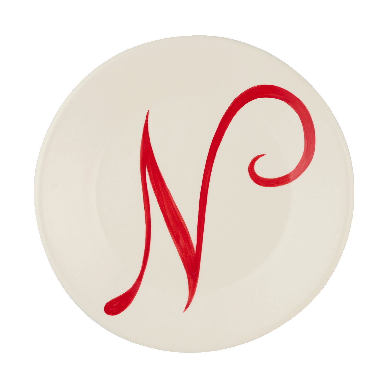 Letter Monogram Plate