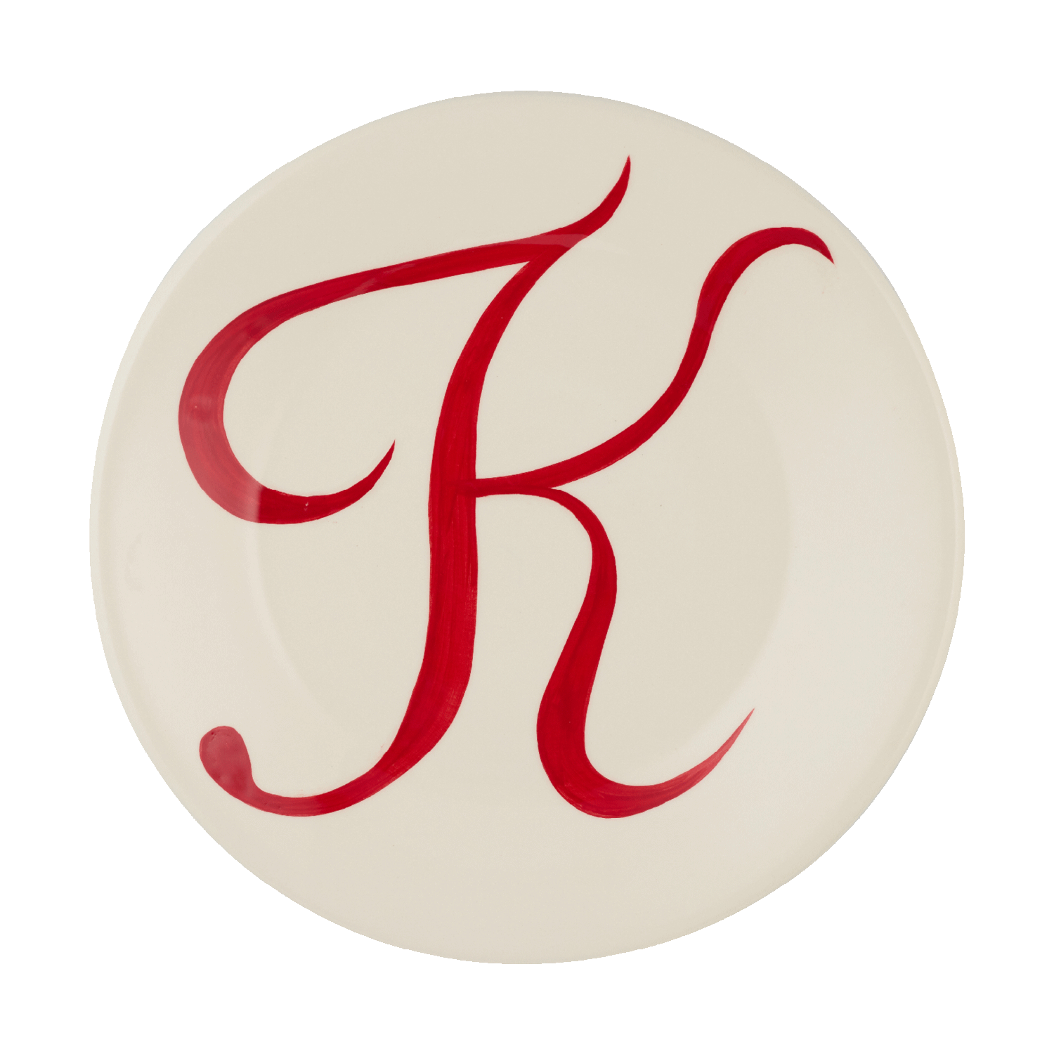 Letter Monogram Plate