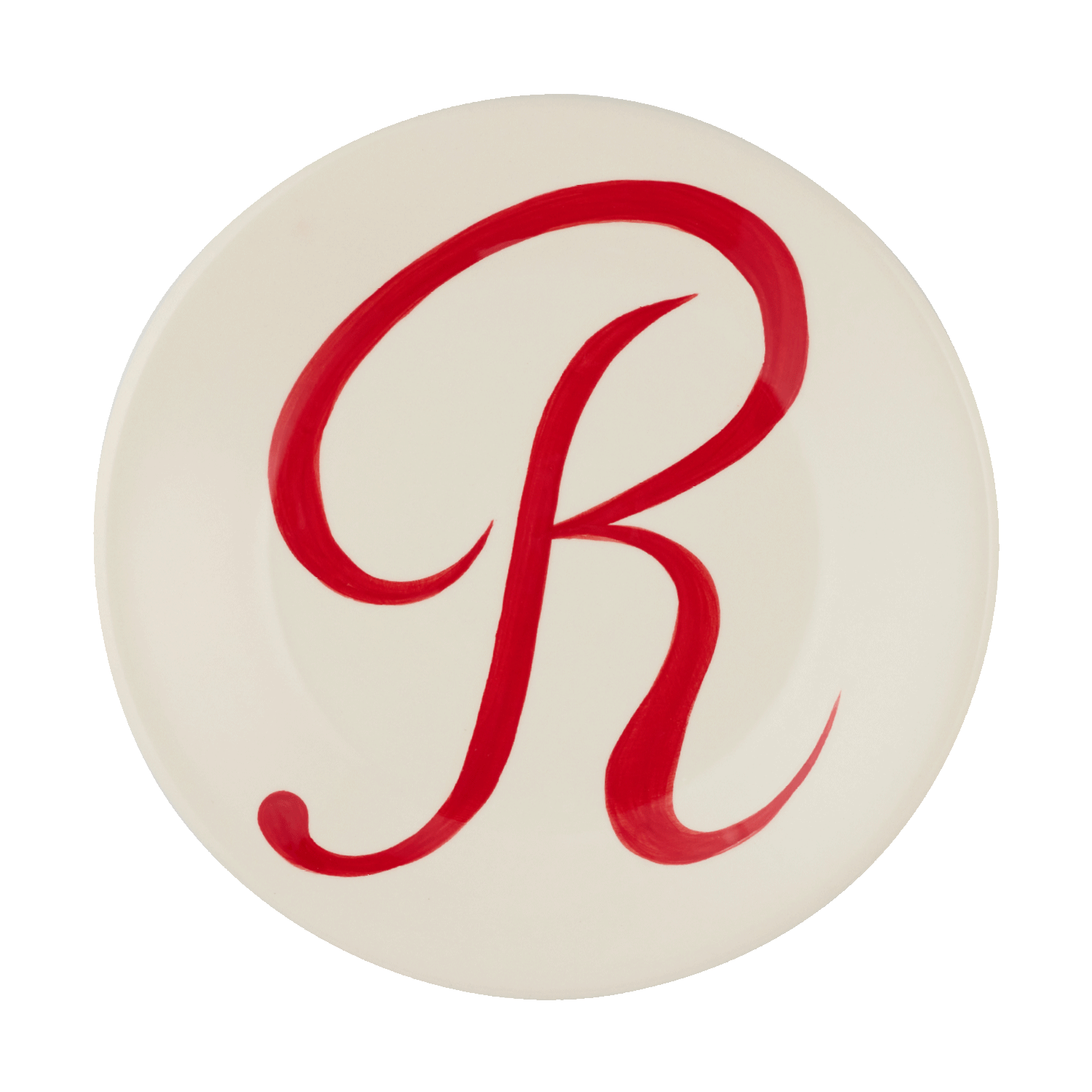 Letter Monogram Plate