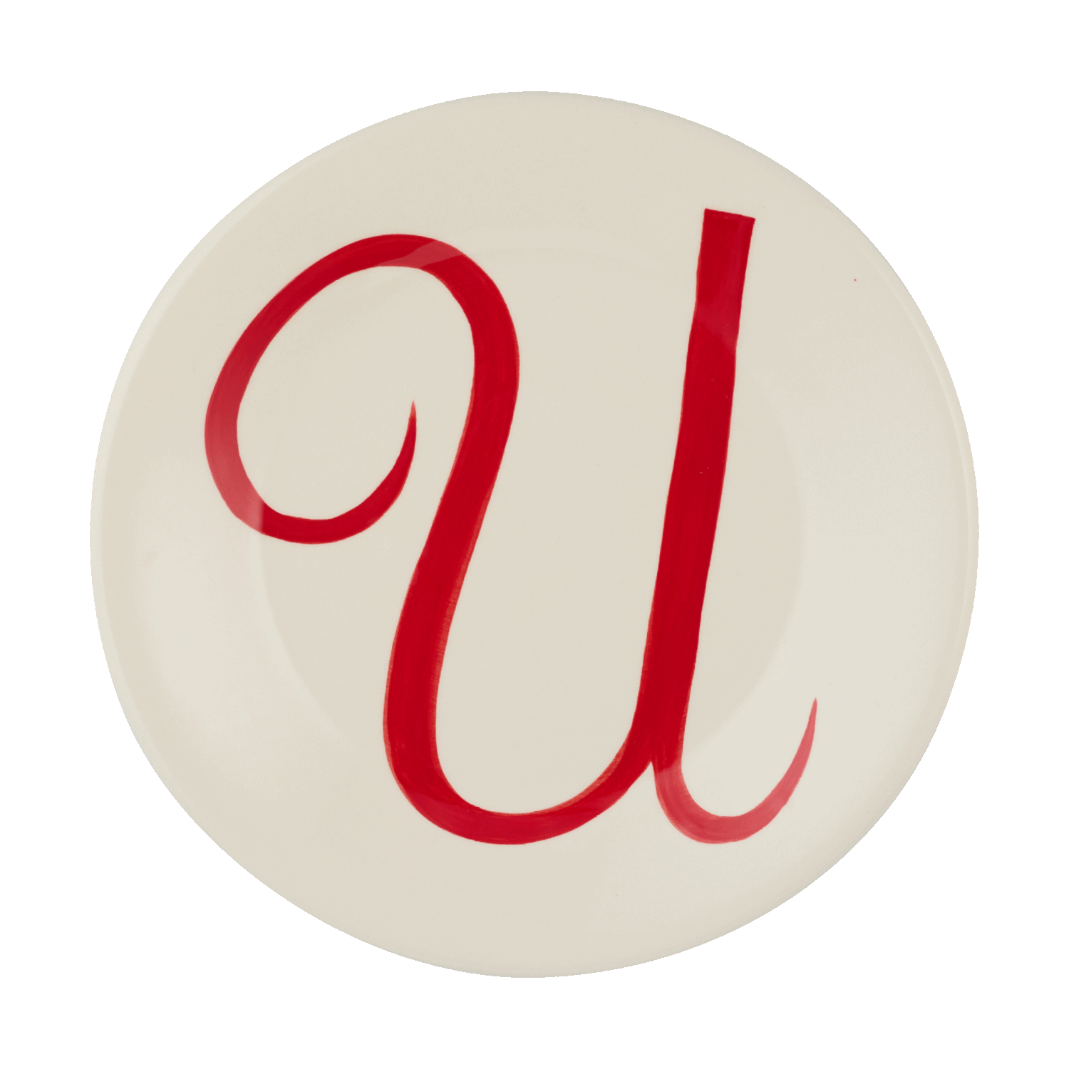 Letter Monogram Plate