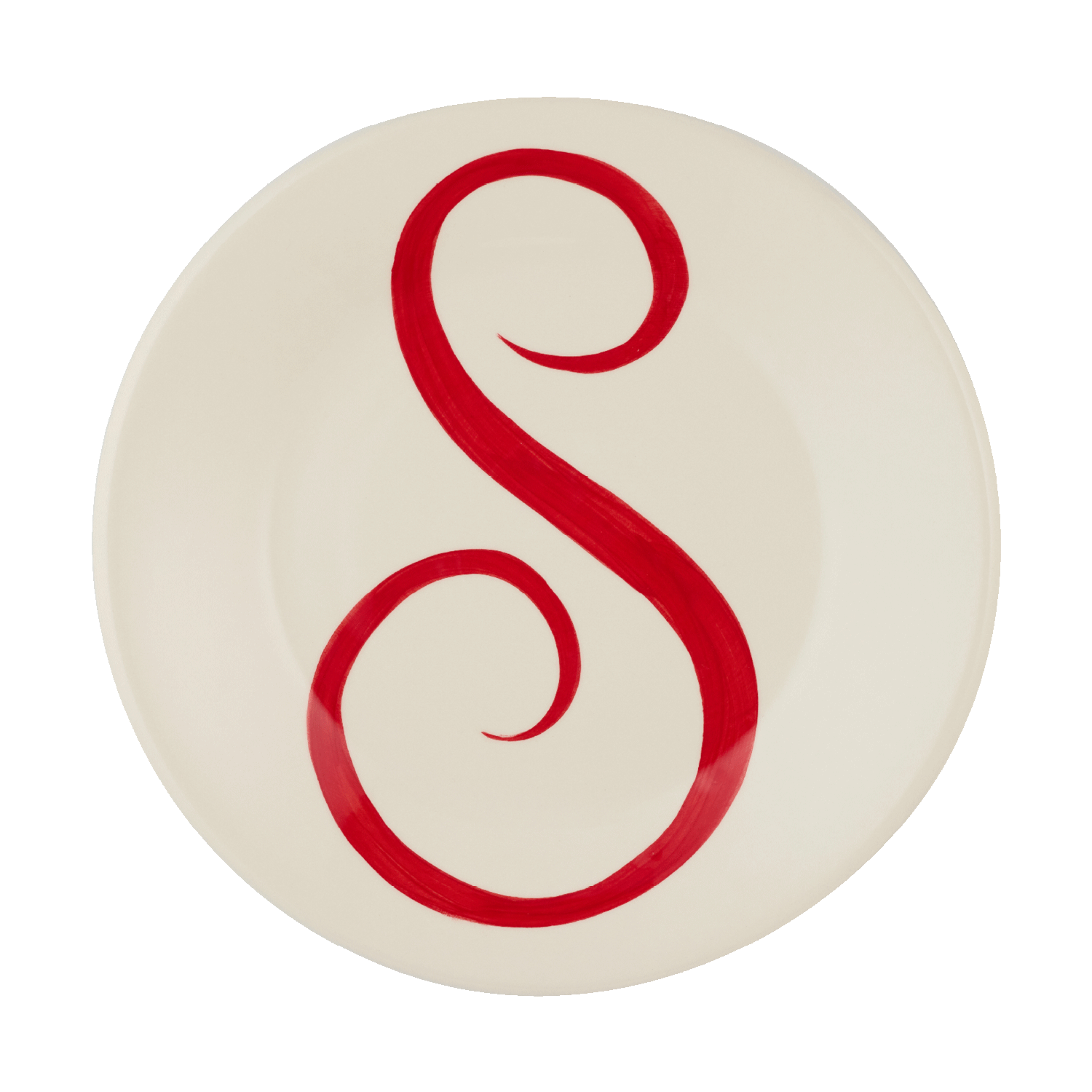 Letter Monogram Plate