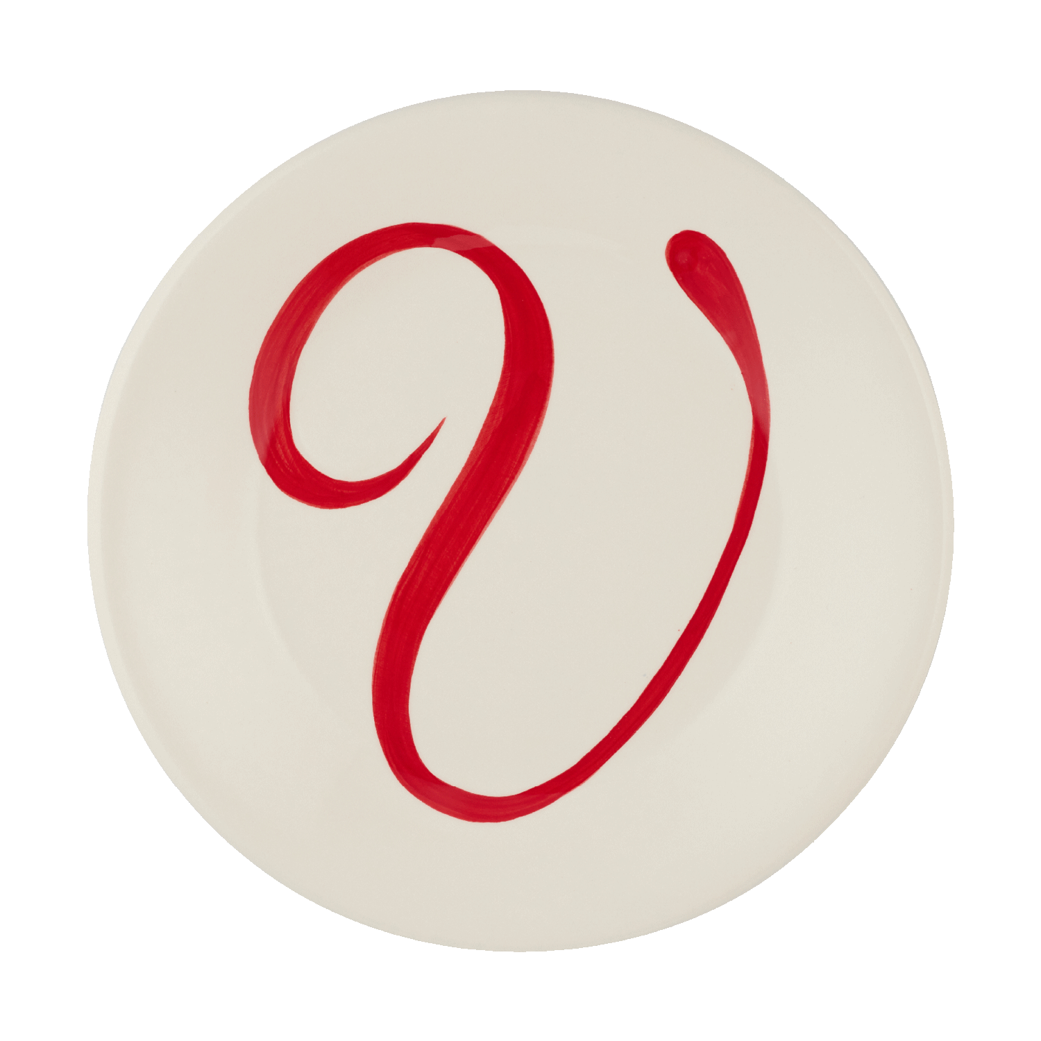 Letter Monogram Plate