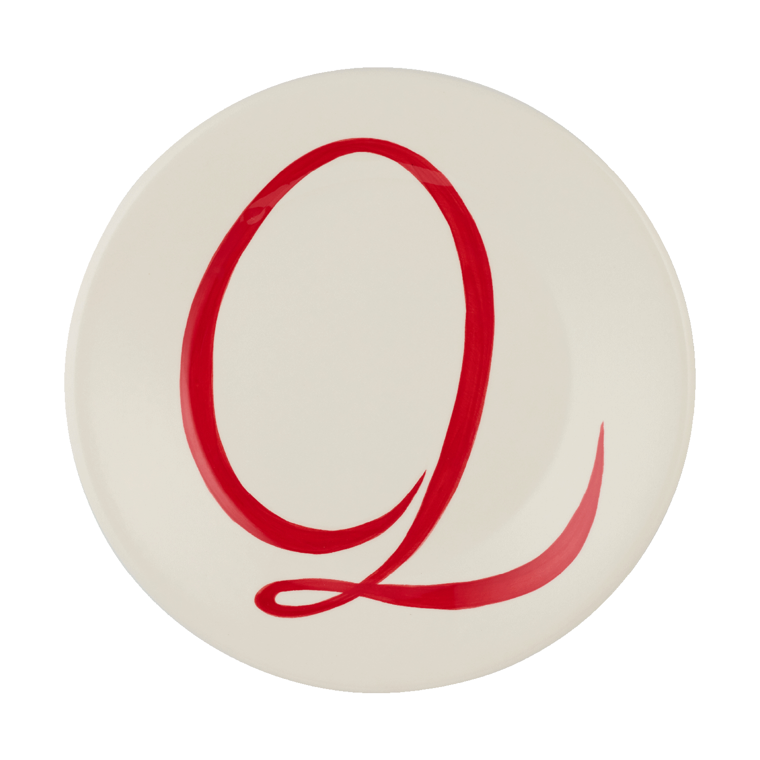Letter Monogram Plate