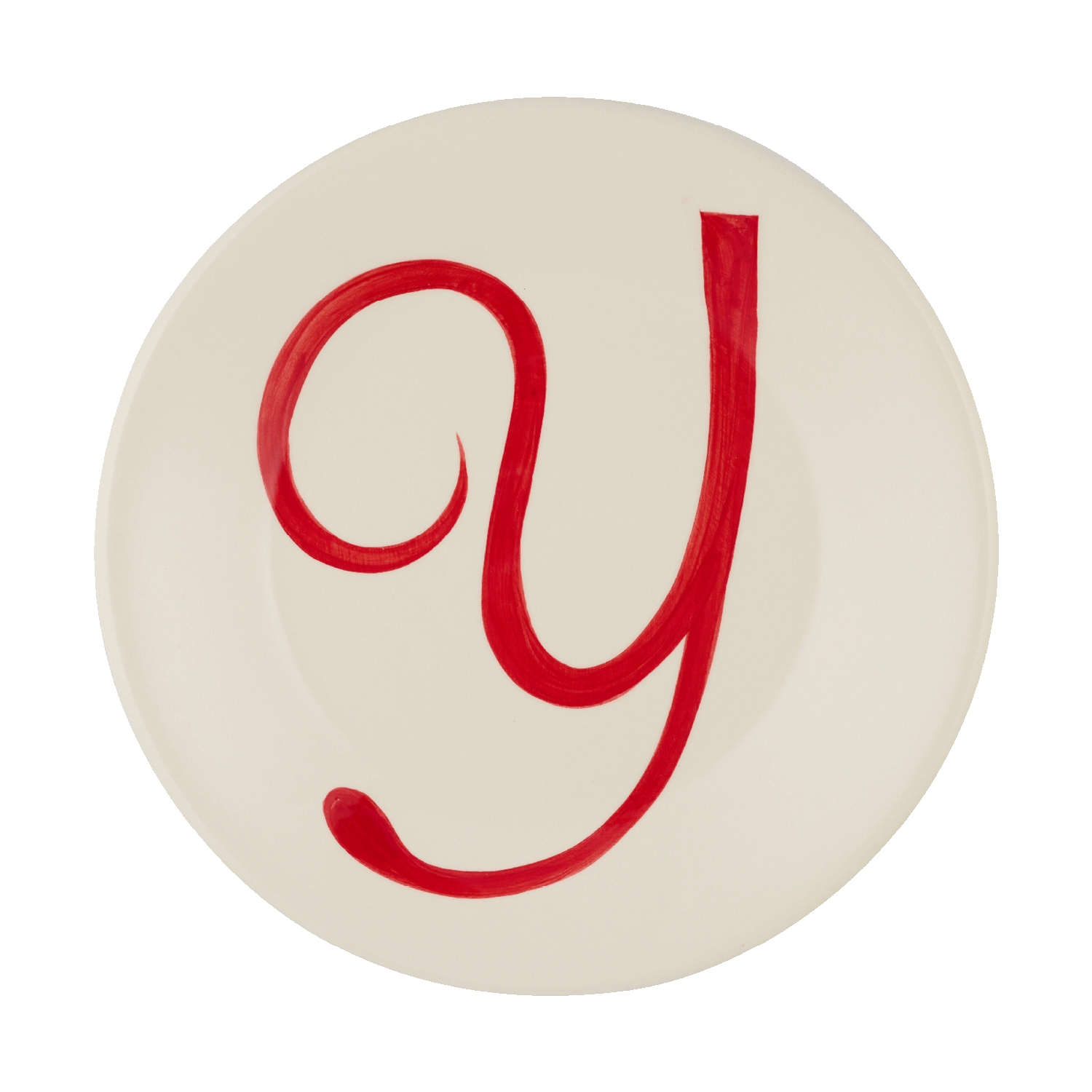 Letter Monogram Plate