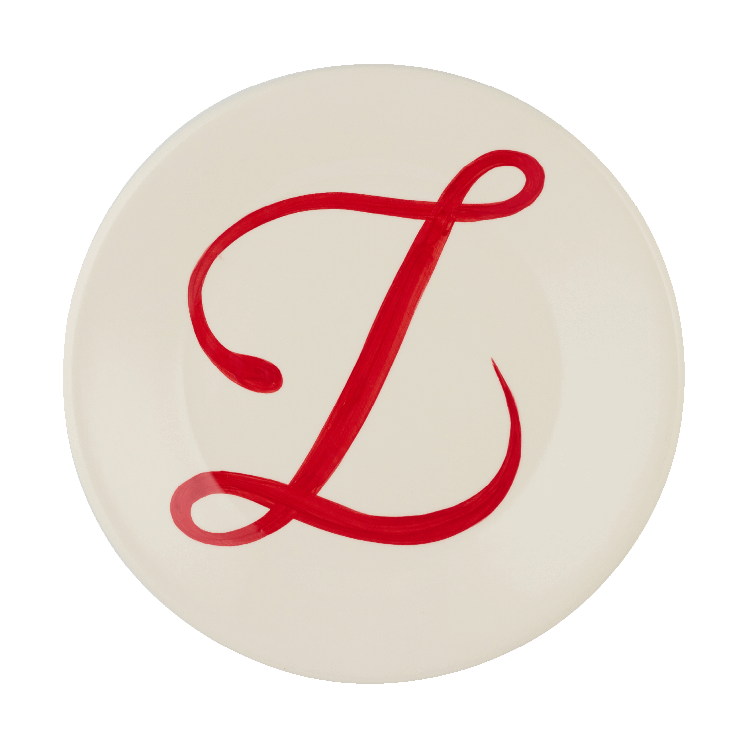 Letter Monogram Plate