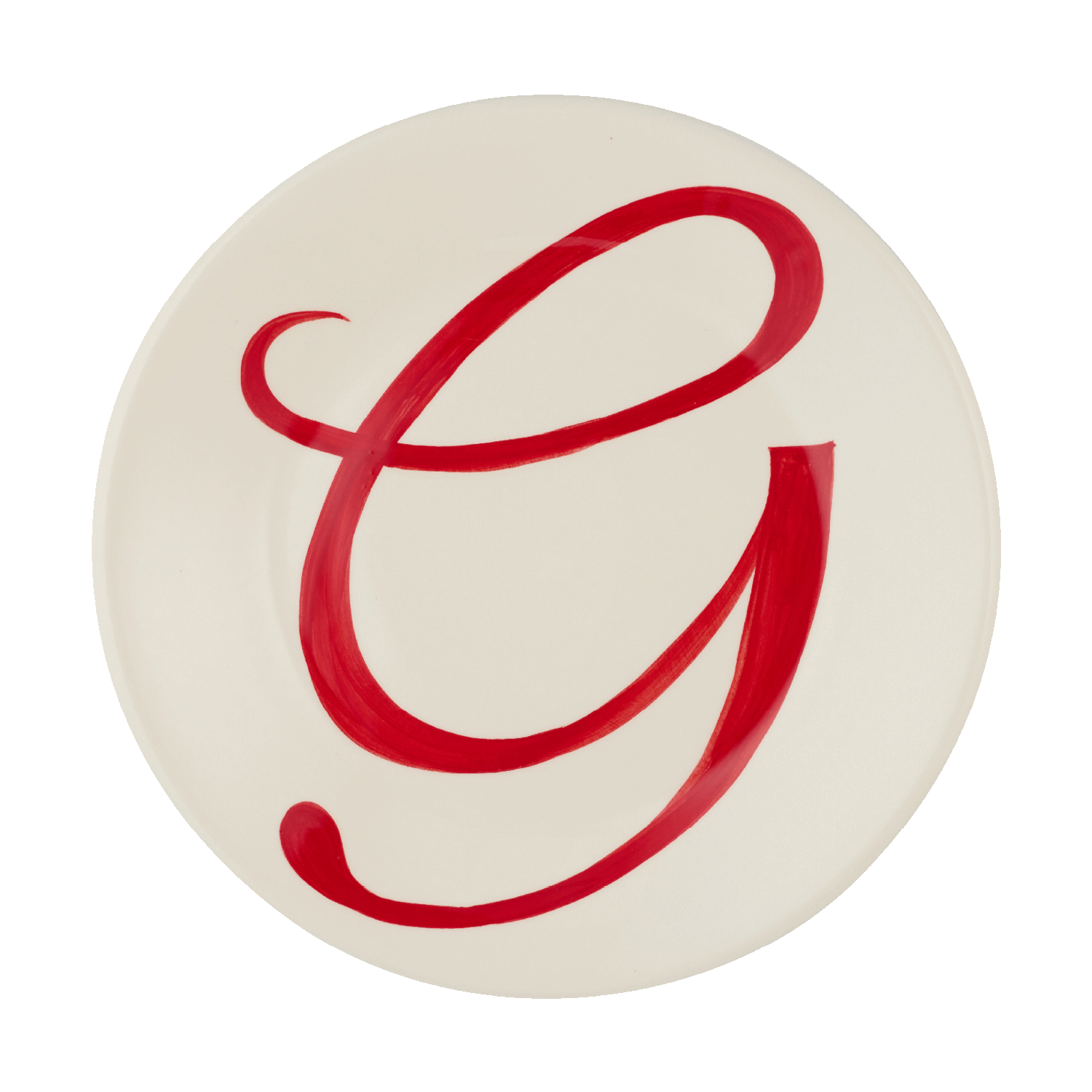 Letter Monogram Plate