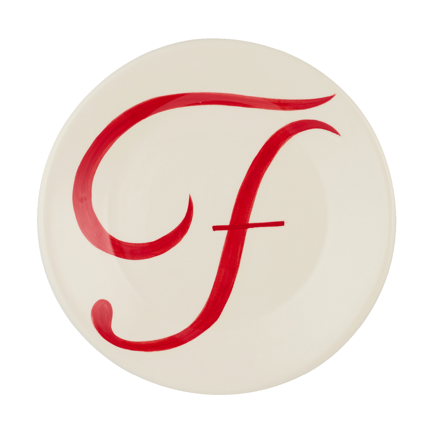 Letter Monogram Plate