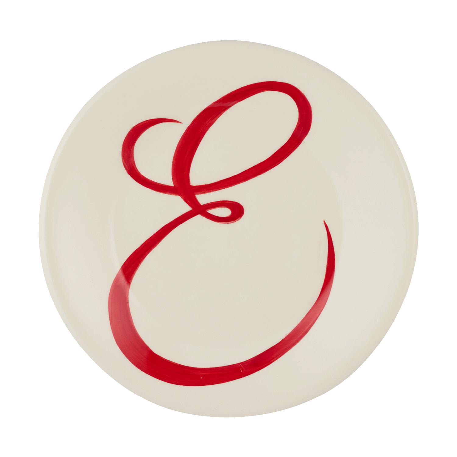 Letter Monogram Plate