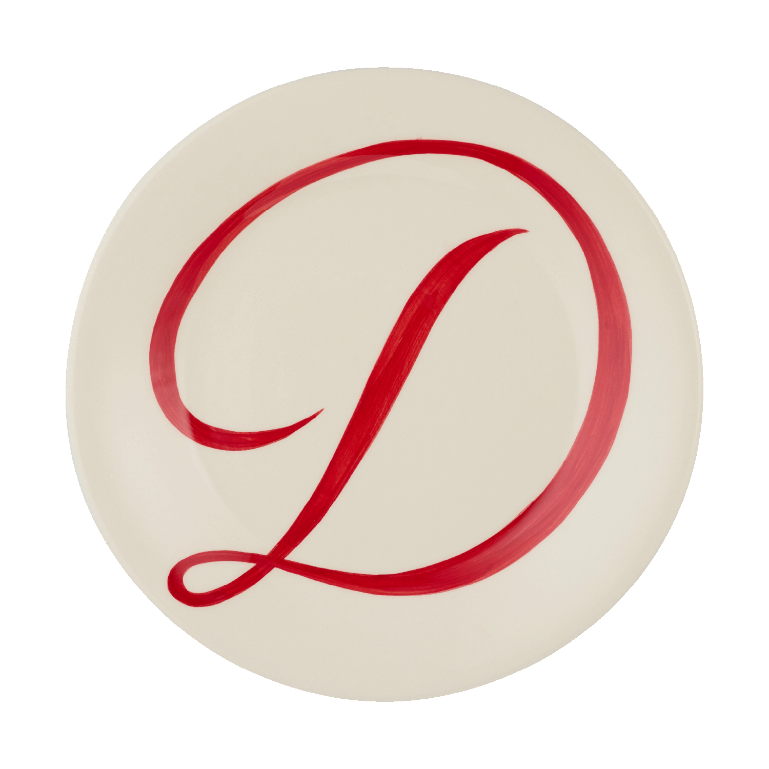 Letter Monogram Plate