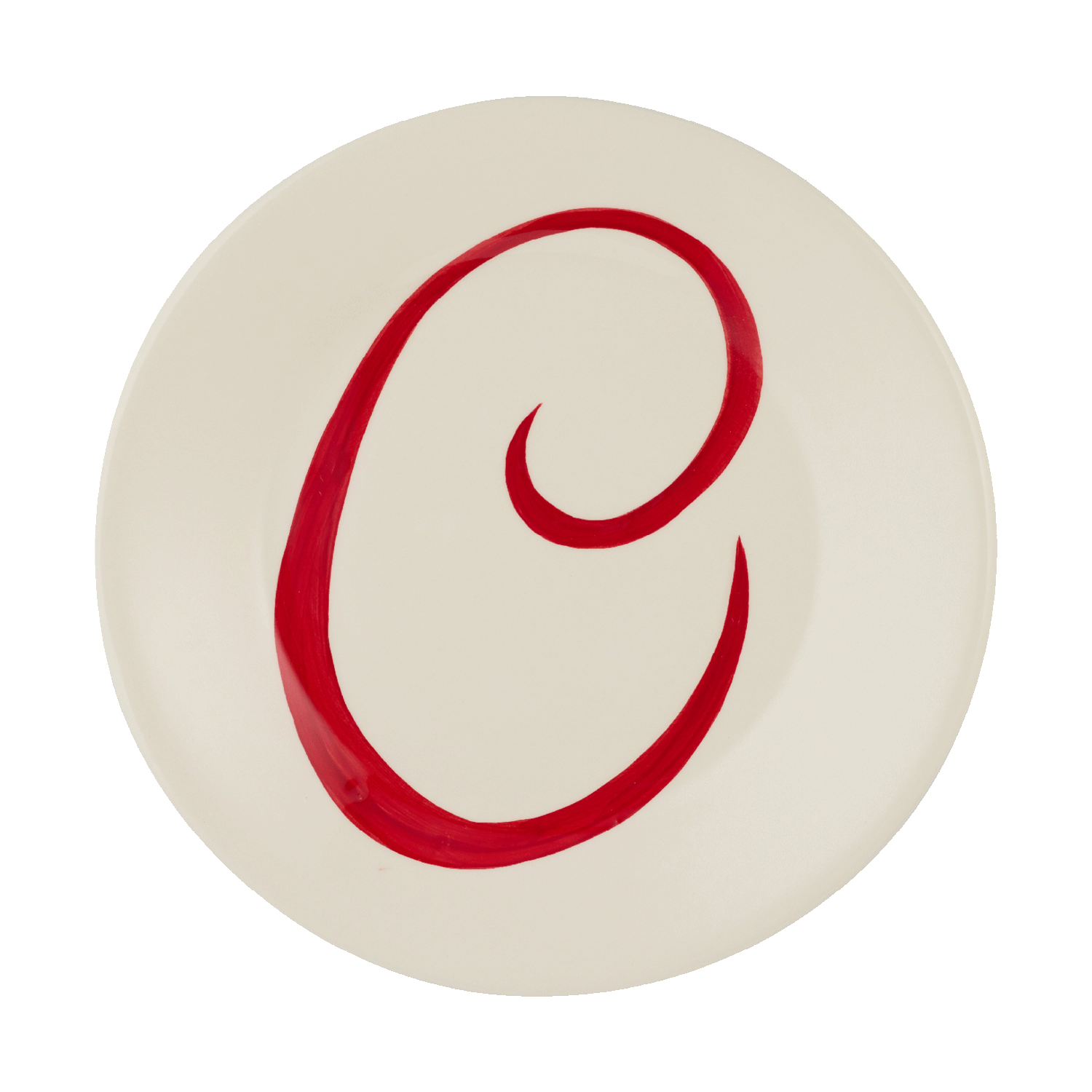 Letter Monogram Plate