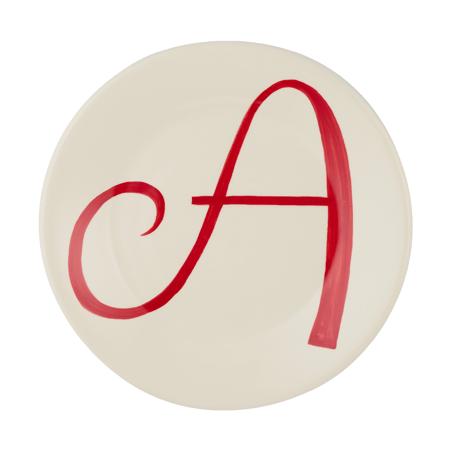 Letter Monogram Plate