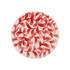 Red Scroll Side Plate
