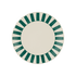 Green Stripes Side Plate