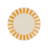 Yellow Stripes Side Plate