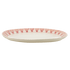 Powder Pink Tassel Serving Platter