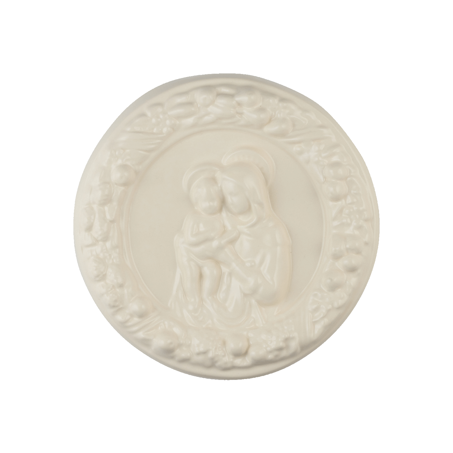 Cream Madonna with Fruit