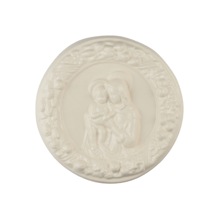 Cream Madonna with Fruit