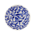 Large Navy Blue Scroll Bowl