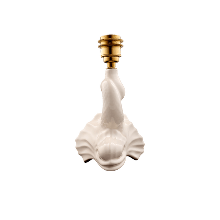 Cream Dolphin Wall Light