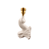 Cream Dolphin Wall Light