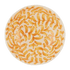 Yellow Scroll Salad Bowl