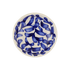 Navy Blue Scroll Peanut Bowl
