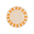 Yellow Stripes Peanut Bowl