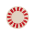 Red Stripes Peanut Bowl