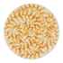 Yellow Scroll Charger Plate