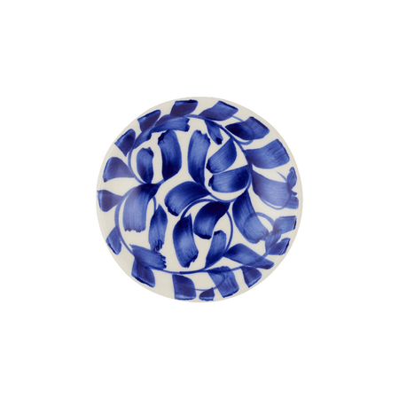 Navy Blue Scroll Dipping Bowl