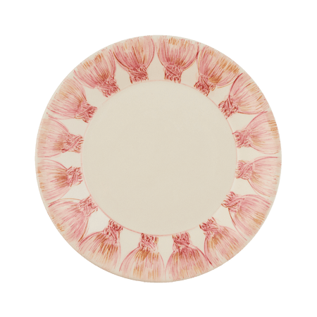 Powder Pink Tassel Dessert Plate