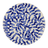 Navy Blue Scroll Charger Plate