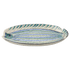 Large Blue Romina Fish Oval Platter