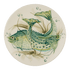 Green Aldo Fish Charger Plate