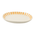 Small Yellow Stripes Oval Platter