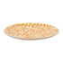 Yellow Scroll Charger Plate