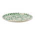 Green Scroll Charger Plate