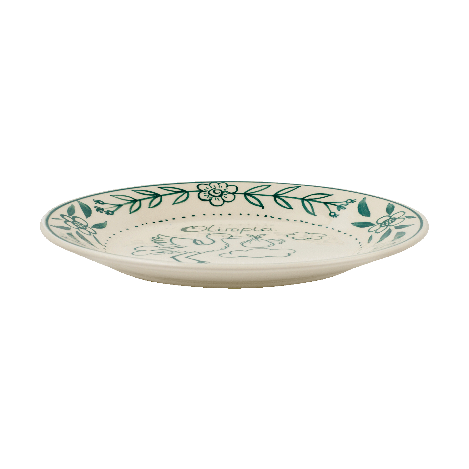 Personalised Sage Birth Plate