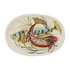 Small Red Aldo Fish Oval Platter