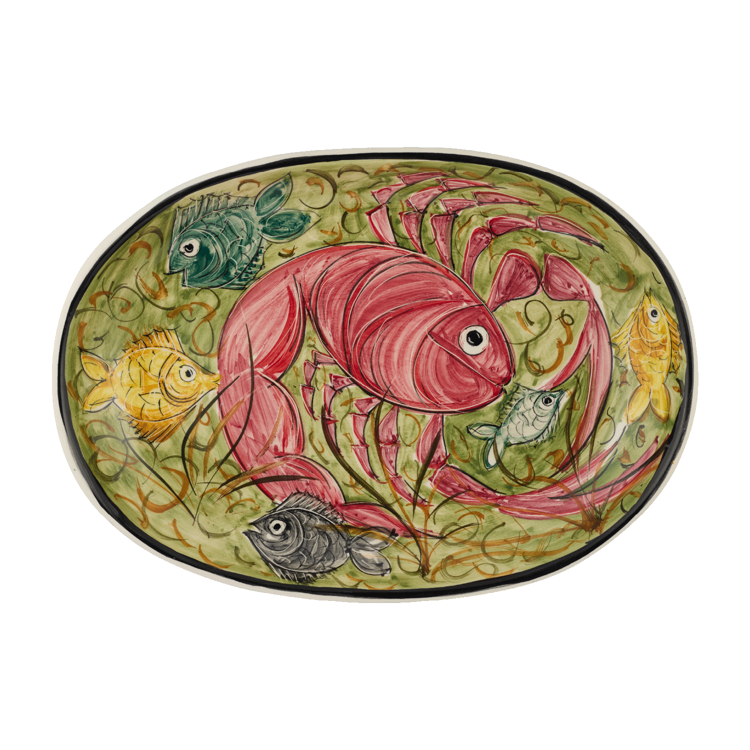 Small Lobster Gozo Oval Platter