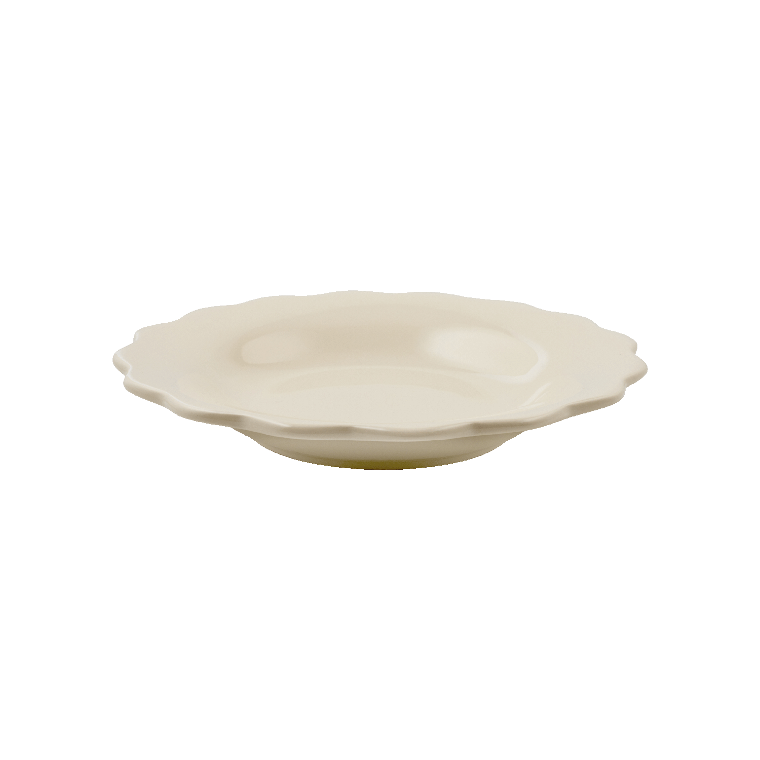 Scalloped Pasta Plate