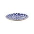 Navy Blue Scroll Side Plate