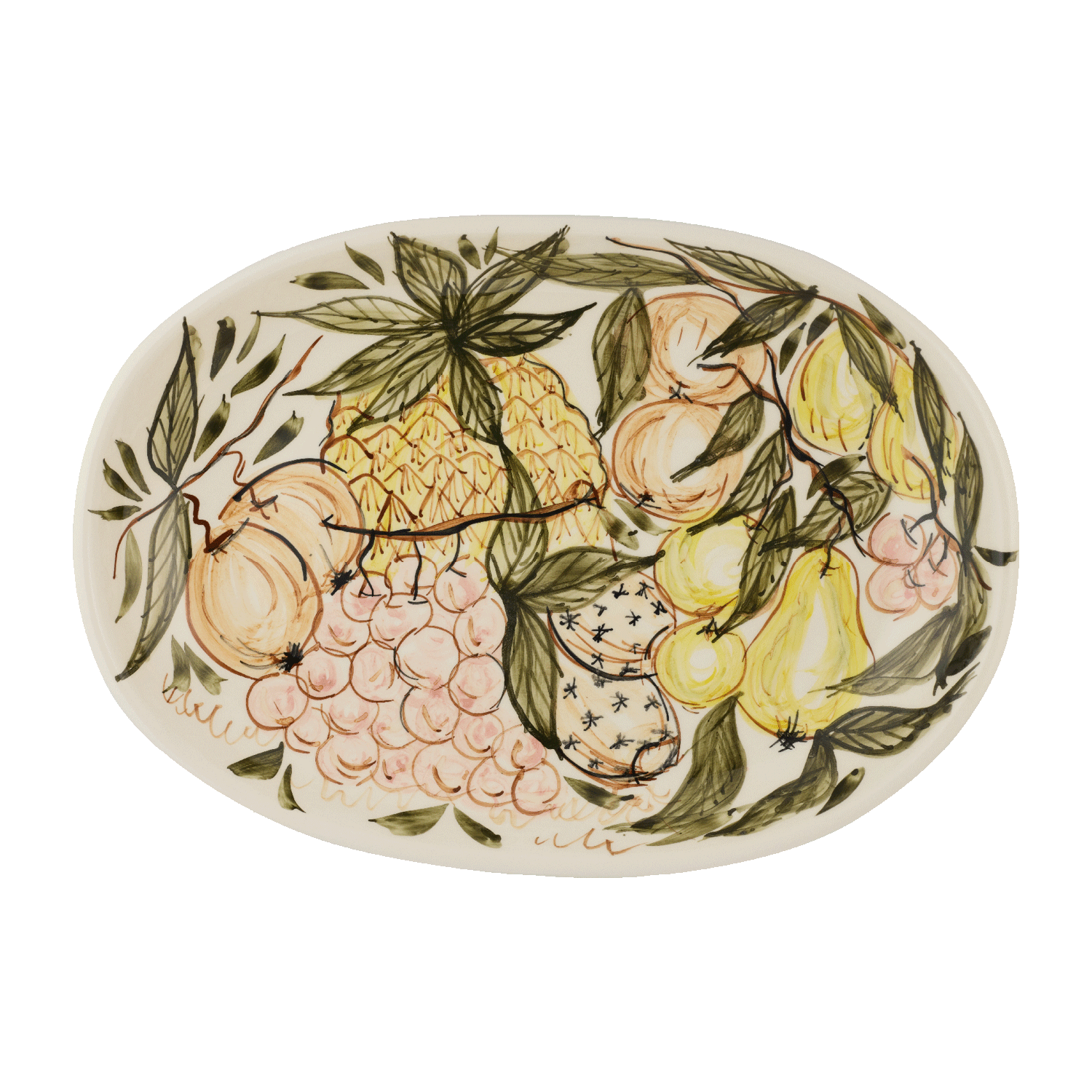 Small Fruit Oval Platter