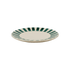 Green Stripes Side Plate