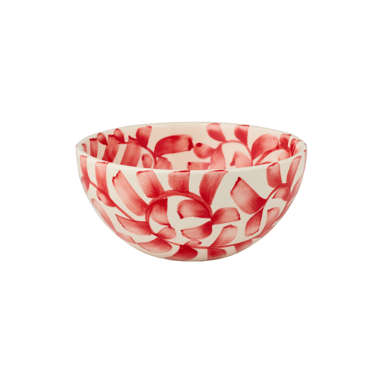 Small Red Scroll Bowl