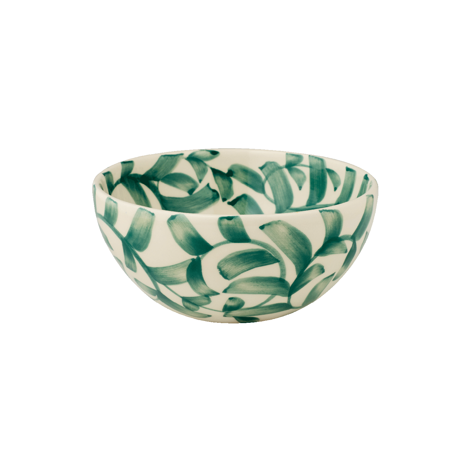 Small Green Scroll Bowl