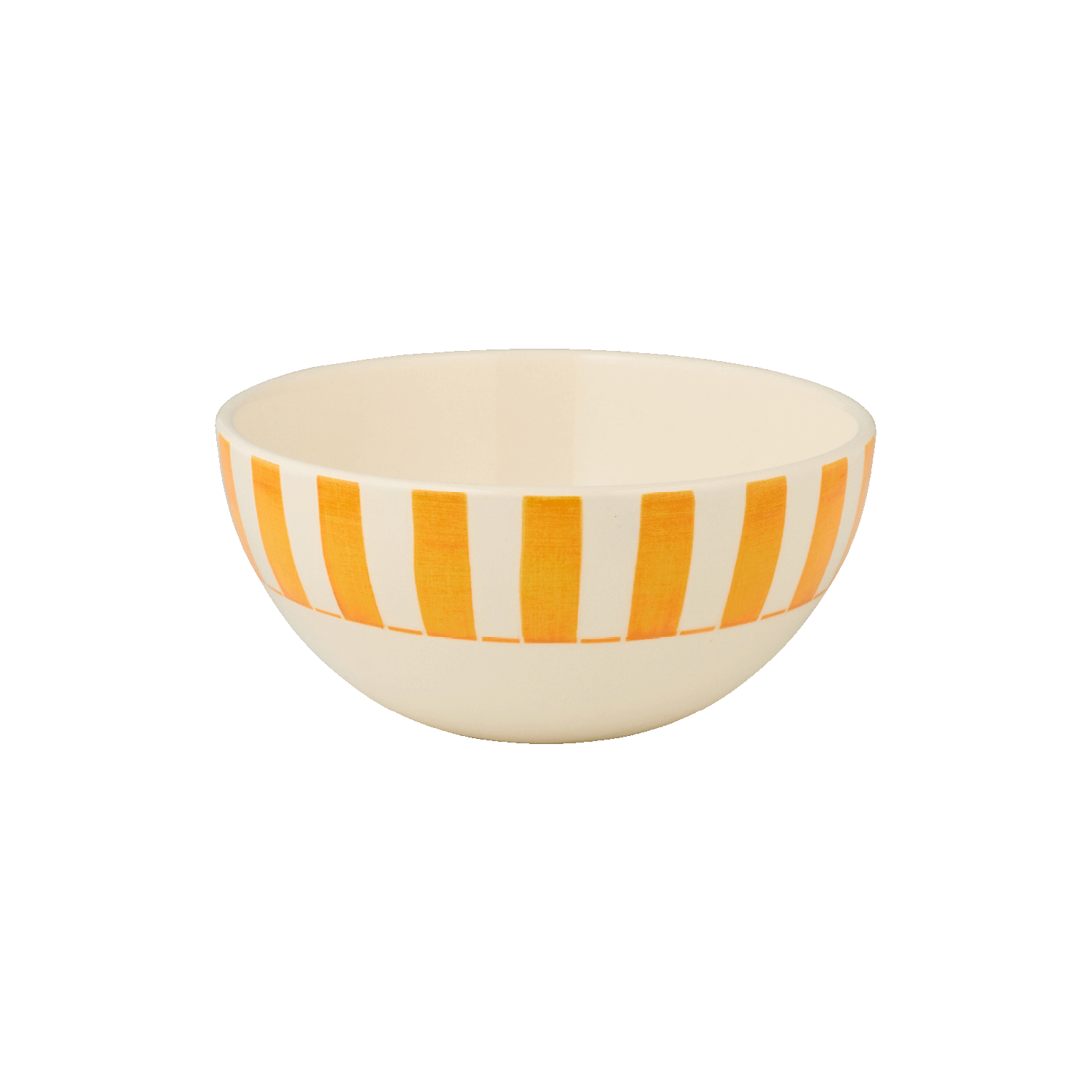 Small Yellow Stripes Bowl