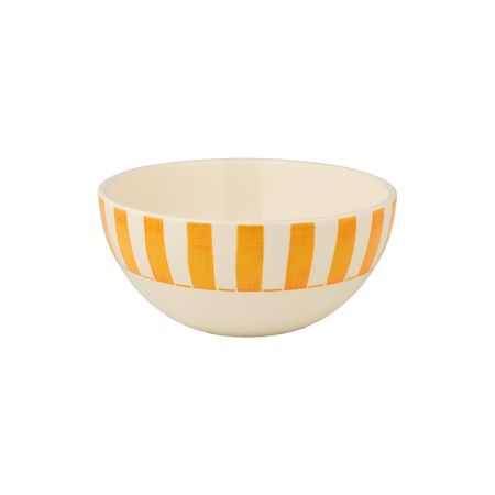 Small Yellow Stripes Bowl