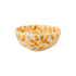 Medium Yellow Scroll Bowl